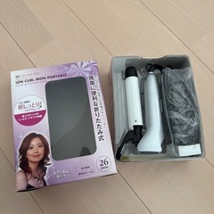 美品　クレイツ　ヘアアイロン　26mmの画像