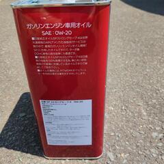 純正自動車エンジンオイル　新品、未使用の画像