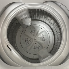 R452 ☀️ 2024年製の美品♪ Haier 洗濯機（洗濯3.3㎏) JW-C33B ⭐ 動作確認済 ⭐ クリーニング済の画像