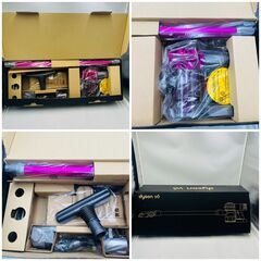 【❗️✨美品ダイソン掃除機セット✨❗️】 DysonV6 SV07 2015年製 コードレススティック掃除機 ピンク✨簡易清掃・動作確認済み❗️の画像