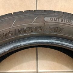 165/55r15 NEOLIN NEOGREEN 2本 7部山 位 21年製の画像