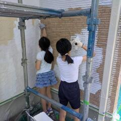 【塗装体験を子どもと一緒に！地域に愛される塗装屋です♪】
…