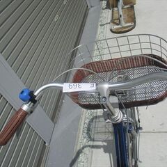 E369　★限定特価　整備済み★ブリヂストン　カジュナロイヤル★ 中古自転車 【　27インチ　青　 】 の画像