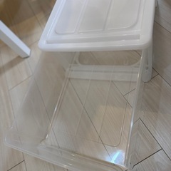 収納ボックス（プラスチック、クリア）
