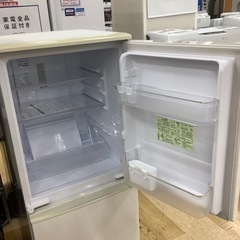 【トレファク　ラパーク岸和田店】2ドア冷蔵庫　SHARP 137Lの画像