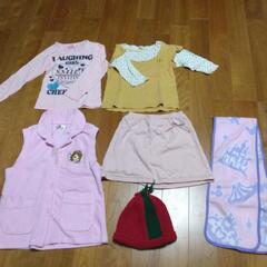 130サイズ 女の子 子ども服セットの画像