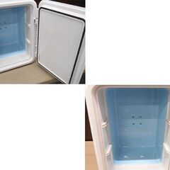 車載用 保冷温庫 10L Mini refrigerator 1台2役 2024年製 KB-10L ホワイト×シルバー 苫小牧西店の画像