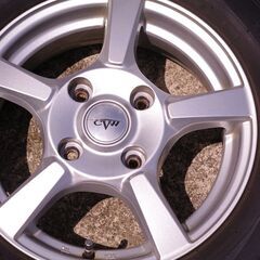 アルミホイール　スタッドレス　165/80R14　４本セット　NV200で使用の画像