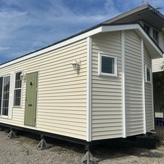 個人　国産トレーラーハウス住居ロフト付