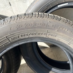 ブリヂストンエコピア　155/65R14 2022年　4本セットの画像