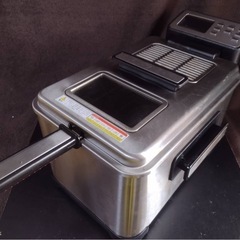 完売【使用頻度少】大型4.0L 電気フライヤー XJ-11301A0の画像