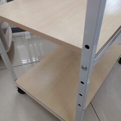 ★リユースのサカイ日立店★HJ7079  ハンガーラック ベージュ H155.5×D40×W60 クリーニング済み の画像