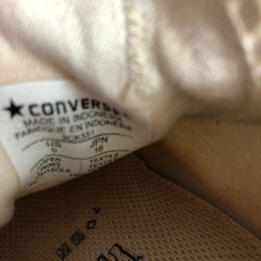 converse コンバース　16cmの画像