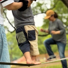 スラックラインで体幹を鍛えよう！