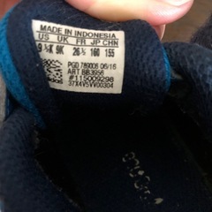 adidas アディダス スニーカー　16cmの画像