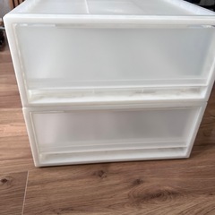  無印良品 ポリプロピレン　衣装ケース 小 2つの画像