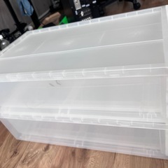  無印良品 ポリプロピレン　衣装ケース 小 2つの画像