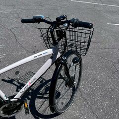 【店頭販売限定】maruishi 電動アシスト自転車 ASAP277KMCE 27インチ 24V 5.8Ah  電動自転車の画像