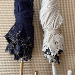 【最終お値下げ】バケットハット 折りたたみ日傘2本セットの画像