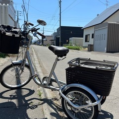 ママチャリ　3輪自転車　スイングロック　3段切り換え の画像