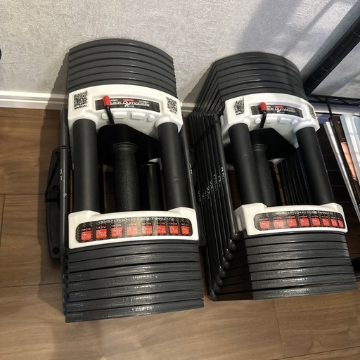 可変式ダンベル 40kg 2個セット