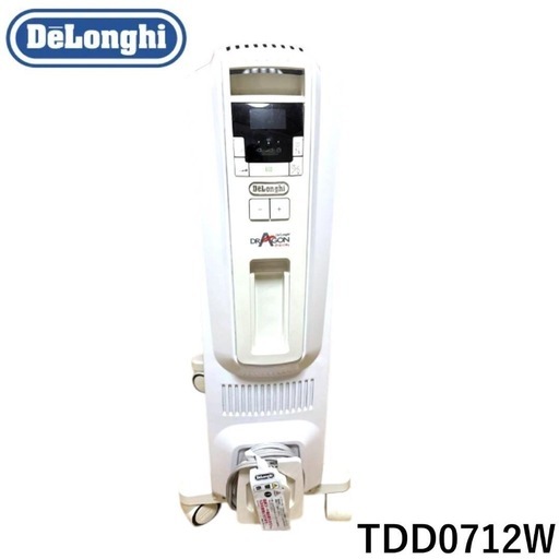短期出品★デロンギ　オイルヒーター　TDD0712W 定価3万】 DeLonghi デロンギ オイルヒーター TDD0712W