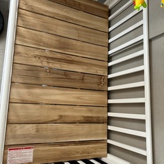 お話中【8/24まで値下】カトージ　ベビーベッド　白　説明書ありの画像