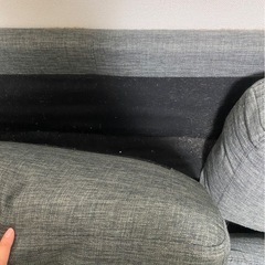 3人掛けソファ＋オットマン　【7/16まで】の画像