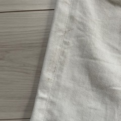 白　セミワイド　パンツの画像