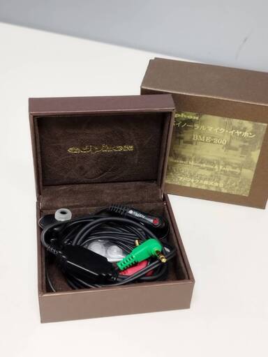 adphox BME-200 バイノーラルマイク・イヤホン