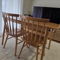 ダイニングテーブル　チェアセットの画像