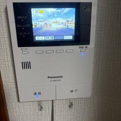 パナソニック
ワイヤレスモニター付テレビドアホン 2023年製造の画像