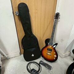 【❗️✨ギター入門に✨❗️】DONNER 🌟エレキギター🎸レスポール型🎶ソフトケース・付属品付き❗️の画像