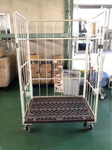 2台セット　荷台ラック　カゴ台車　引き取り限定