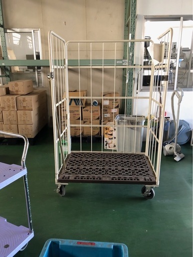 2台セット　荷台ラック　カゴ台車　引き取り限定