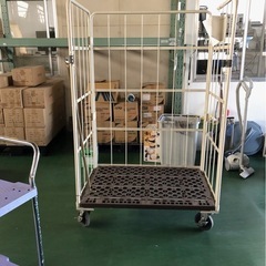 2台セット　荷台ラック　カゴ台車　引き取り限定の画像