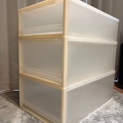【あげます】収納ケース　7個の画像