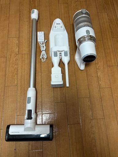 コードレス掃除機　中古 JASHEN コードレスサイクロン式掃除機 (フラワーウッド) 平田の生活