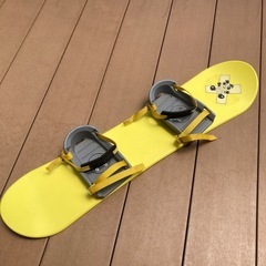 ジュニアスノーボード　パンダ　IGNIO スノーブーツ セットの画像