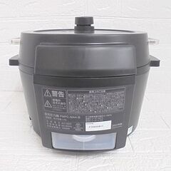 アイリスオーヤマ 電気圧力鍋 4.0L PMPC-MA4-B 2021年製 ブラック 自動メニュー90種類 札幌市 白石店の画像
