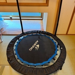 運動不足解消⭐️ふくらはぎのトレーニングに！トランポリン