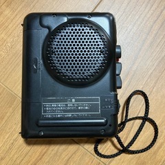 【今週末処分予定】ジャンク品　カセットレコーダーの画像