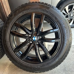 お買い得！BMWx2 スタッドレスタイヤ&アルミホイールセット 225/55/R17  7.5J   P.D.C 112 の画像
