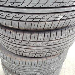 TOYOTA vits tire&wheel 4setの画像