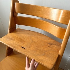 STOKKE トリップトラップ 木製キッズチェア　ストッケの画像