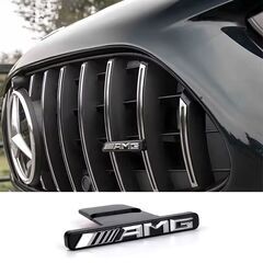 Mercedes-Benz メルセデスベンツ AMG フロントグリル パナメリカーナ エンブレム バッジ バッヂ シルバー PETRONAS ペトロナスの画像