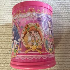 プリキュア ポップコーンバケット(2個)とごみ箱(1個)の画像