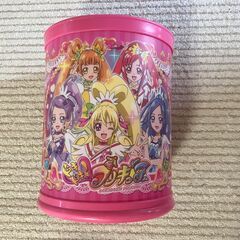 プリキュア ポップコーンバケット(2個)とごみ箱(1個)の画像