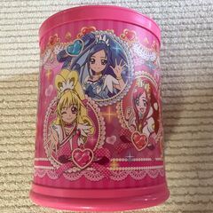 プリキュア ポップコーンバケット(2個)とごみ箱(1個)の画像