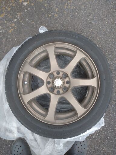 ワークエモーション T7 15インチ 4本タイヤ付 値引き可